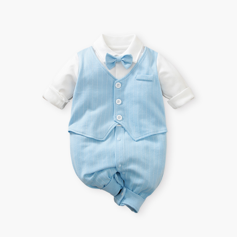Baby Boys' Gentleman Bowtie Romper
