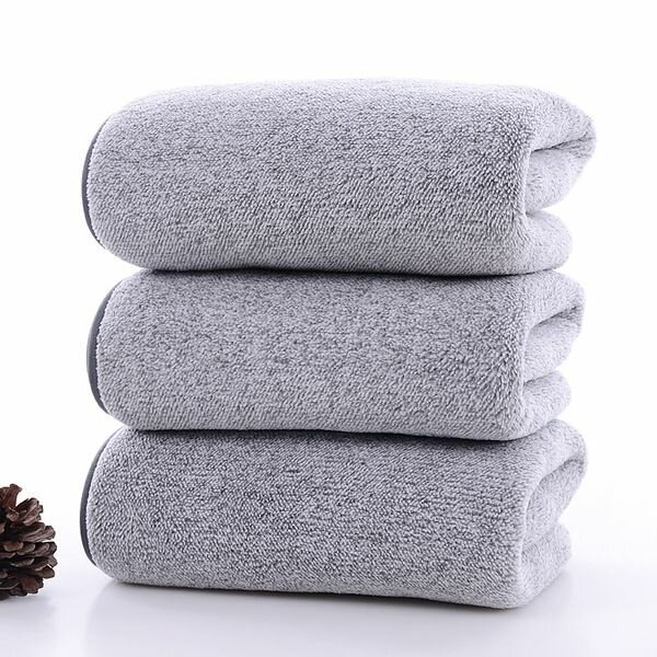 Bamboo Charcoal Infused Face Towels