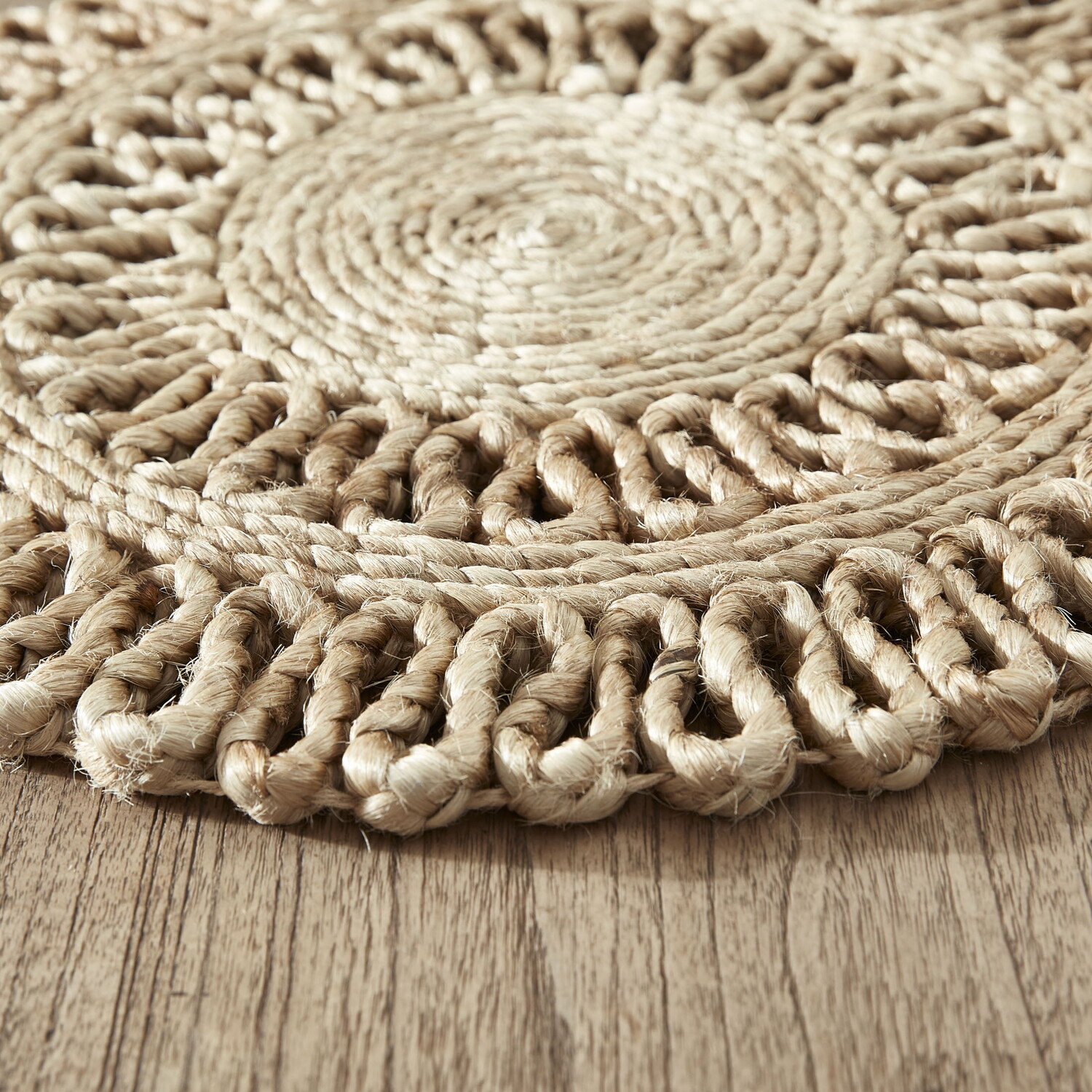 Braided Jute Round Placemats