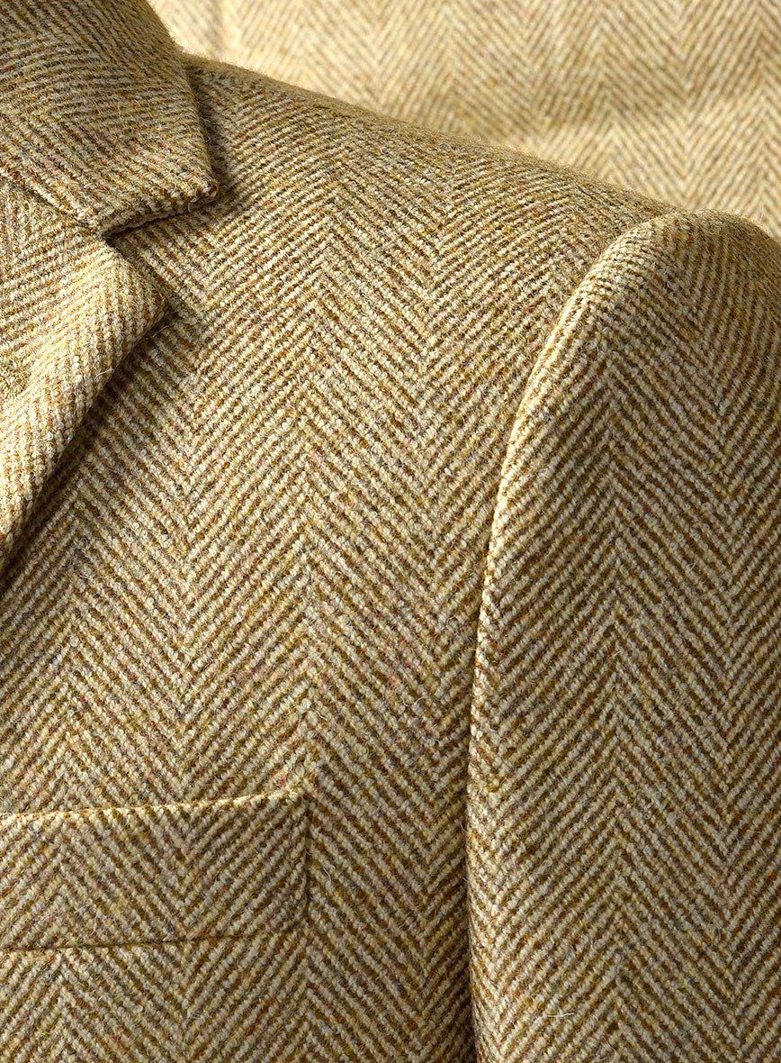 Herringbone Tweed Suiting Material
