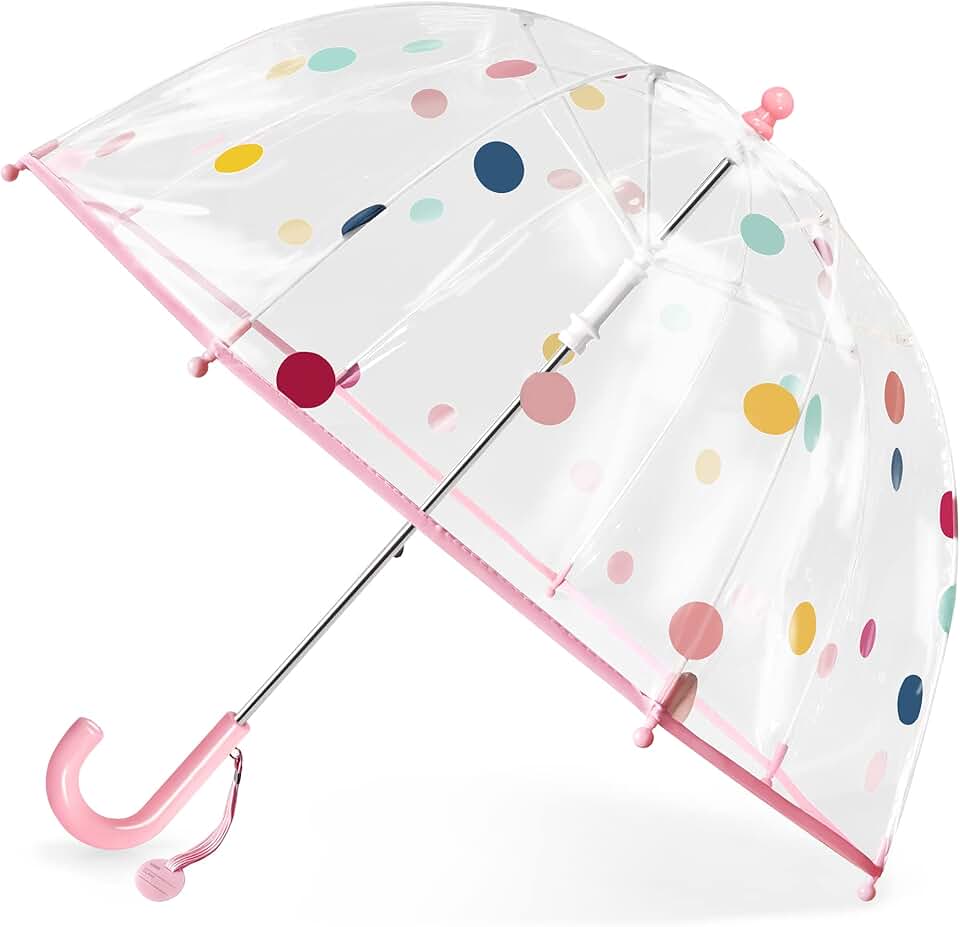 Kids' Clear Bubble Rain Umbrella
