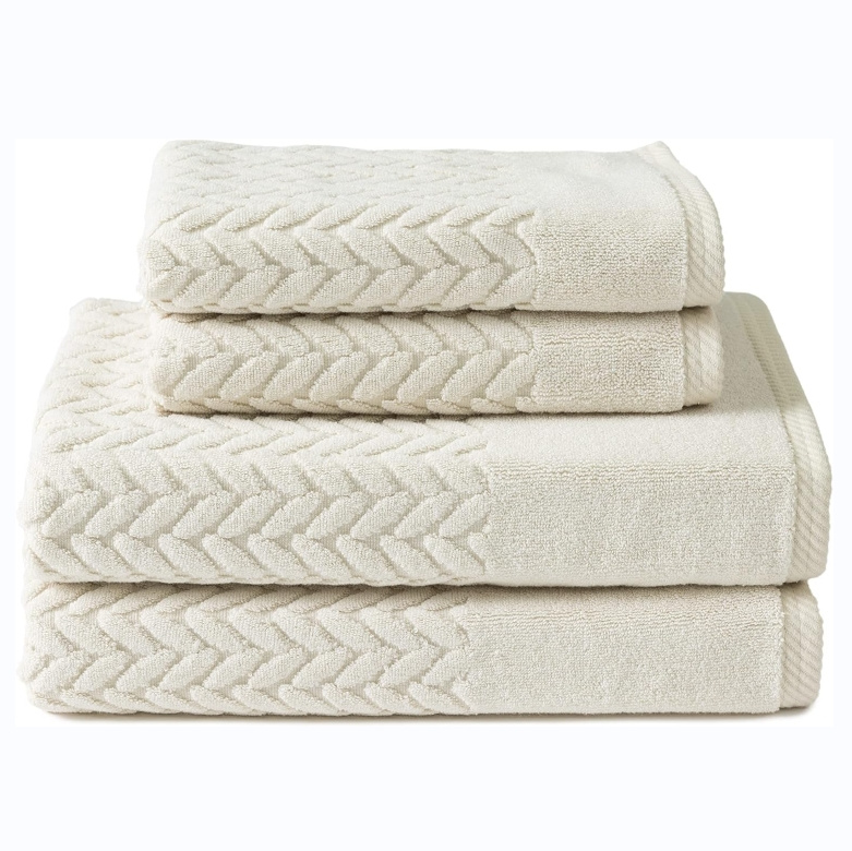 Luxury Jacquard Woven Guest Towels