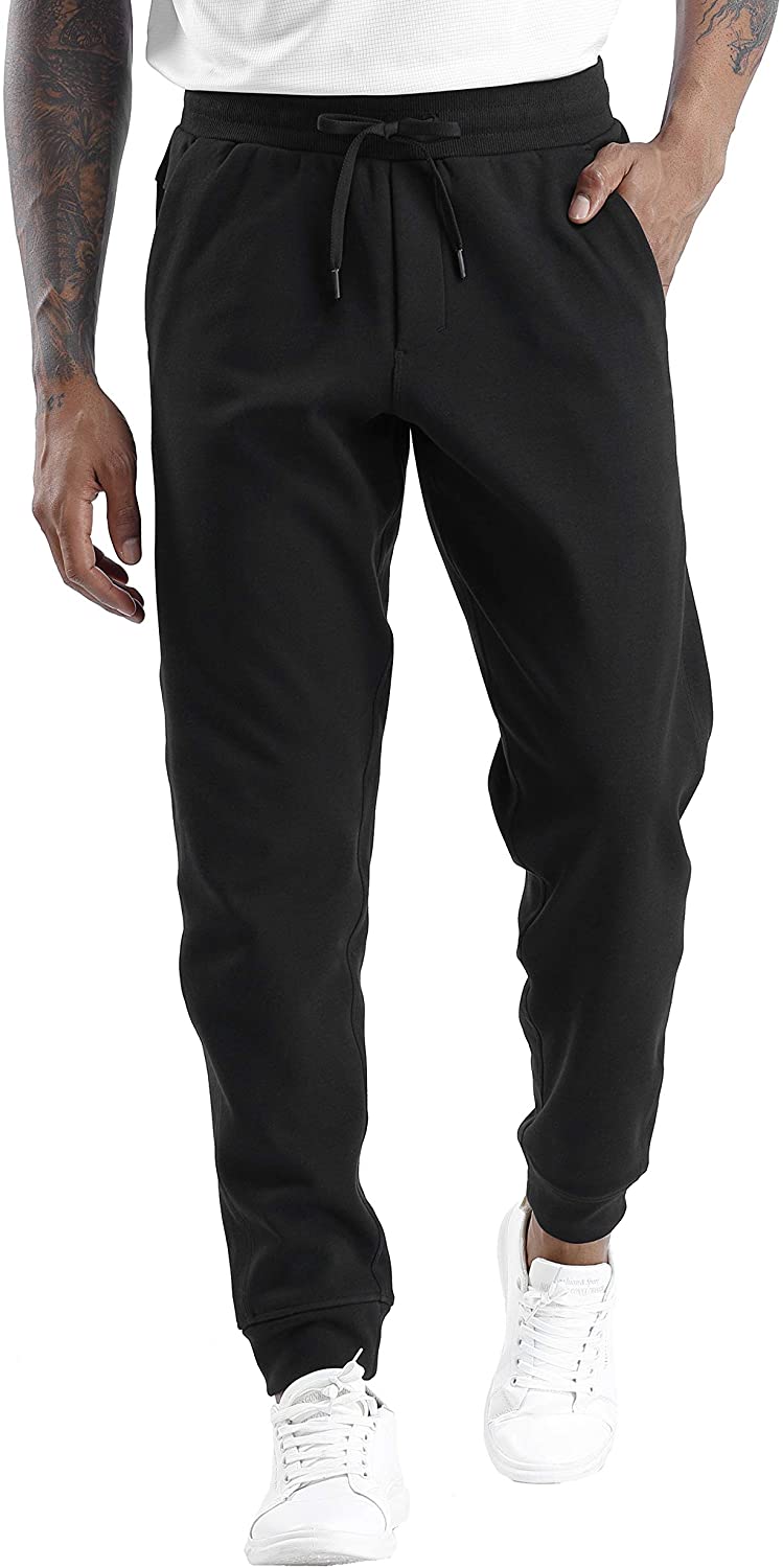 Men's Fleece-Lined Tapered Joggers
