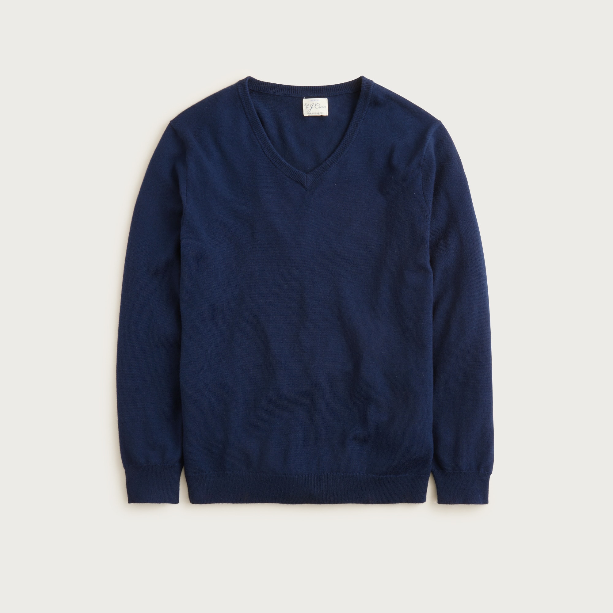 Men's Merino Wool V-Neck Sweater