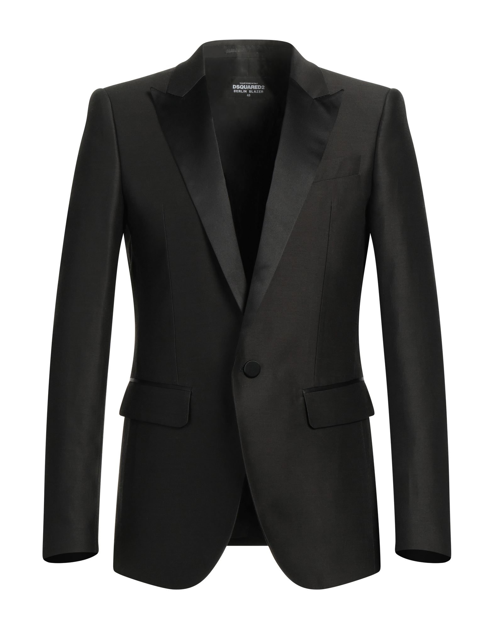 Men's Satin Lapel Tuxedo Blazer