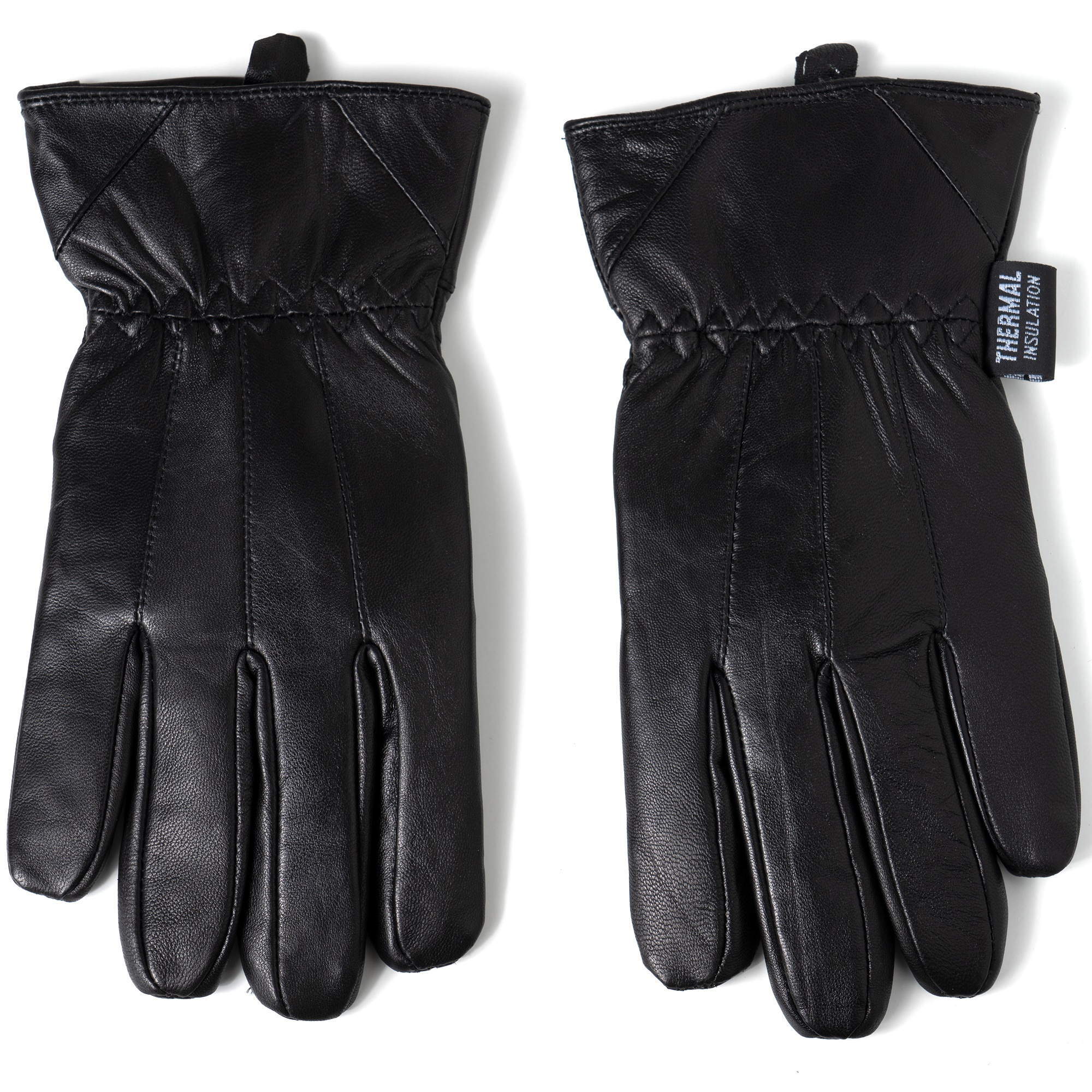 Men's Touchscreen Friendly Leather Gloves
