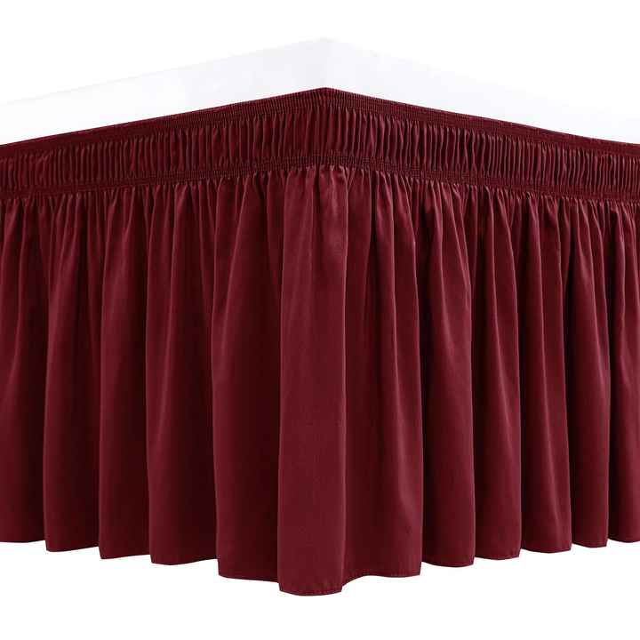 Pleated Bed Skirt Dust Ruffle