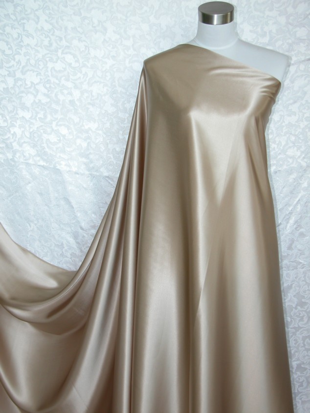 Stretch Charmeuse Silk Yardage