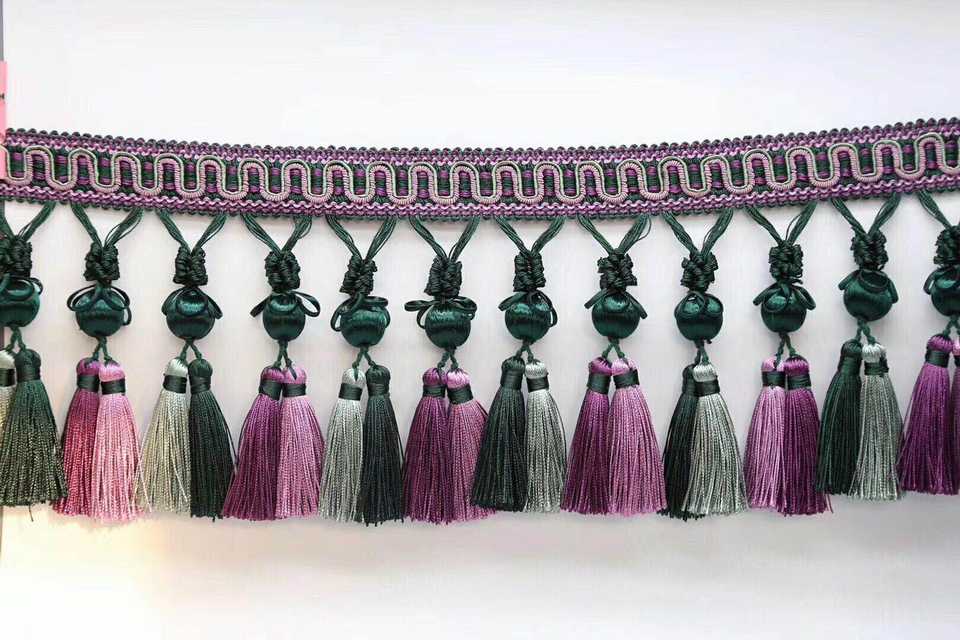 Tassel Fringed Tapes for Curtains