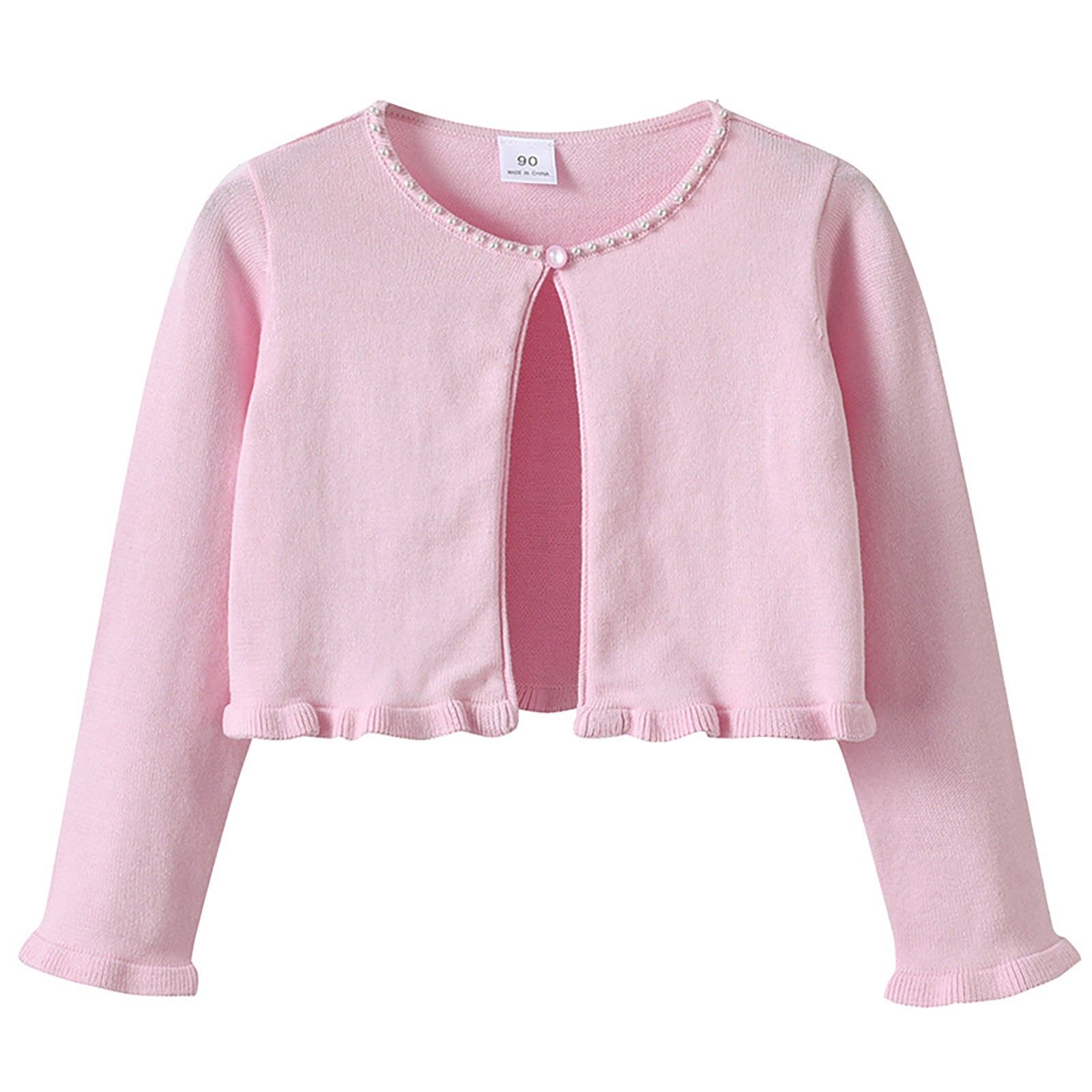 Toddler Girls' Cropped Bolero Cardigan