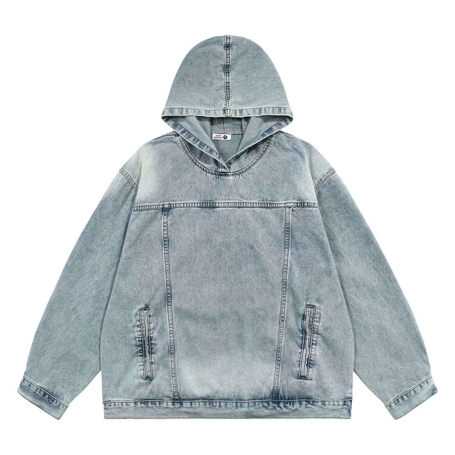 Tween Boys' Oversized Streetwear Hoodie