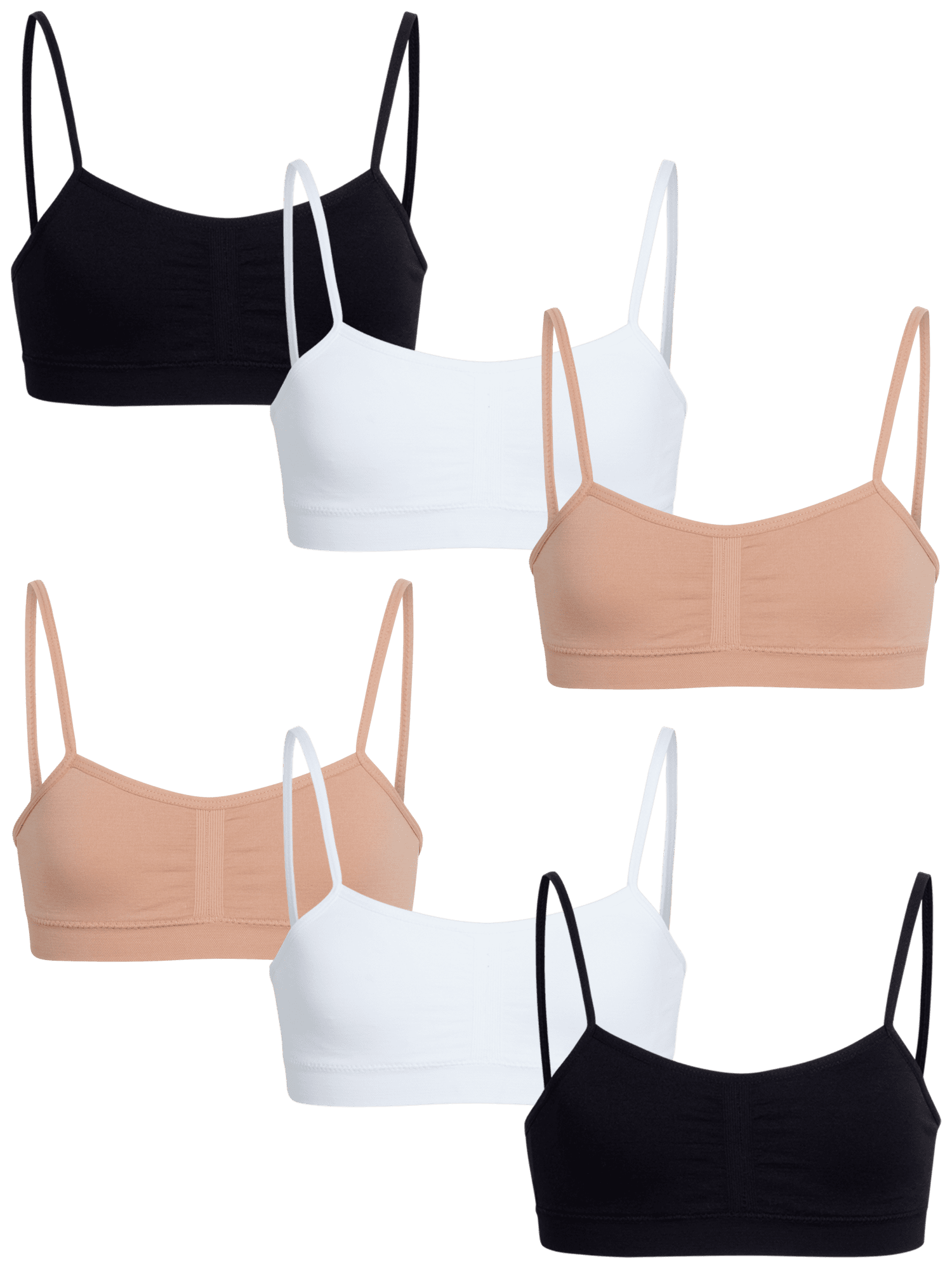 Tween Girls' Seamless Ribbed Bralette