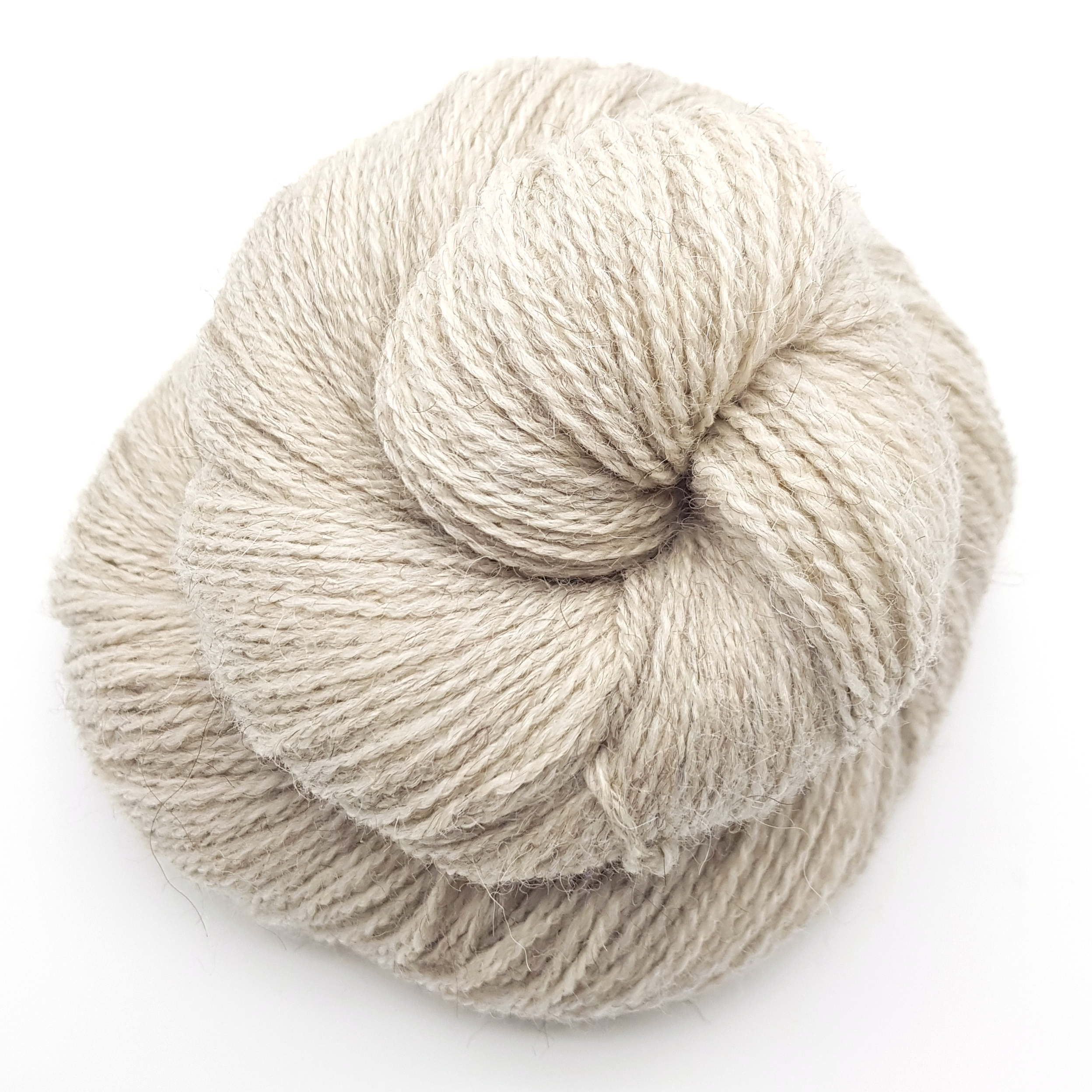 Undyed Natural Alpaca Wool Yarn