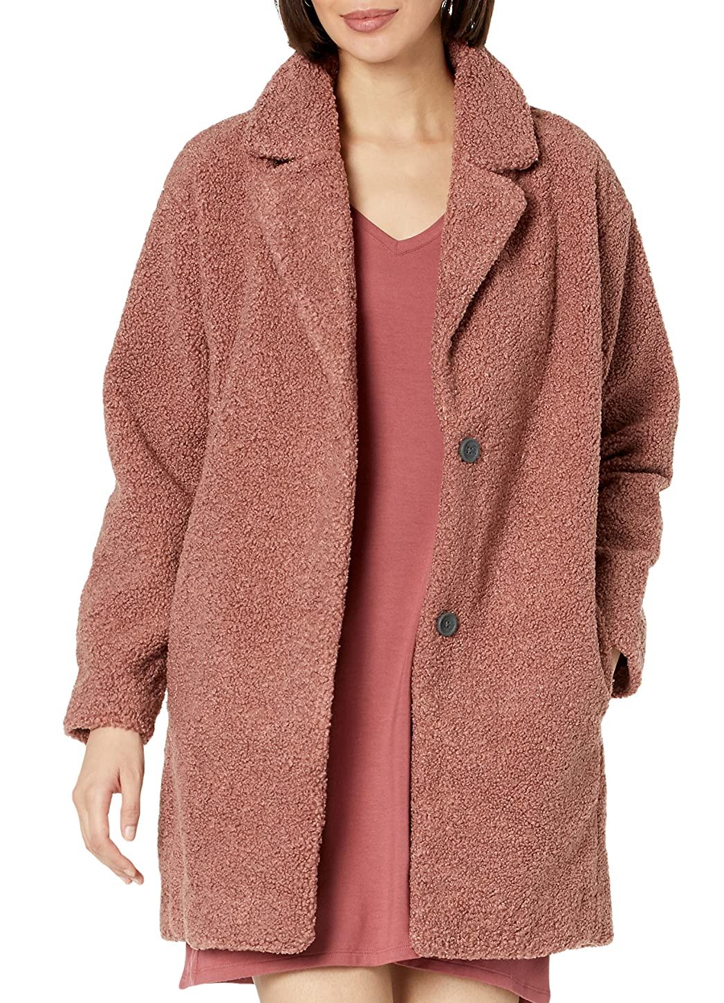Women's Oversized Teddy Fleece Coat