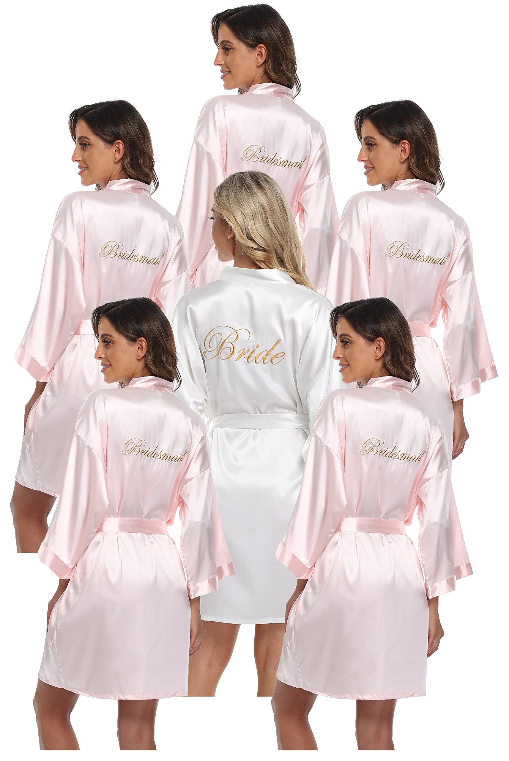Women's Satin Bridal Party Robes